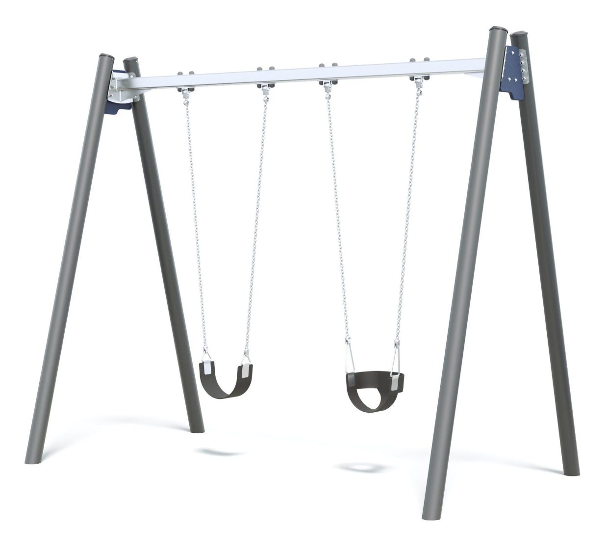 Connect Single Bay Swing in Bridge Lane colour scheme.