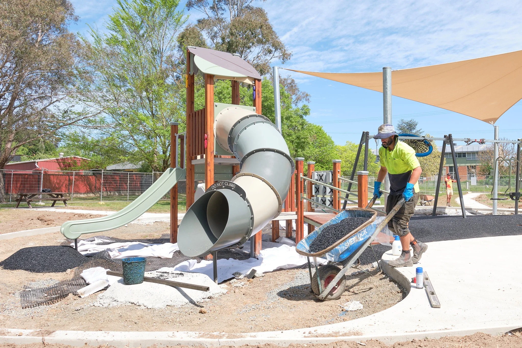 Ritchie Park playspace and surrounding site works