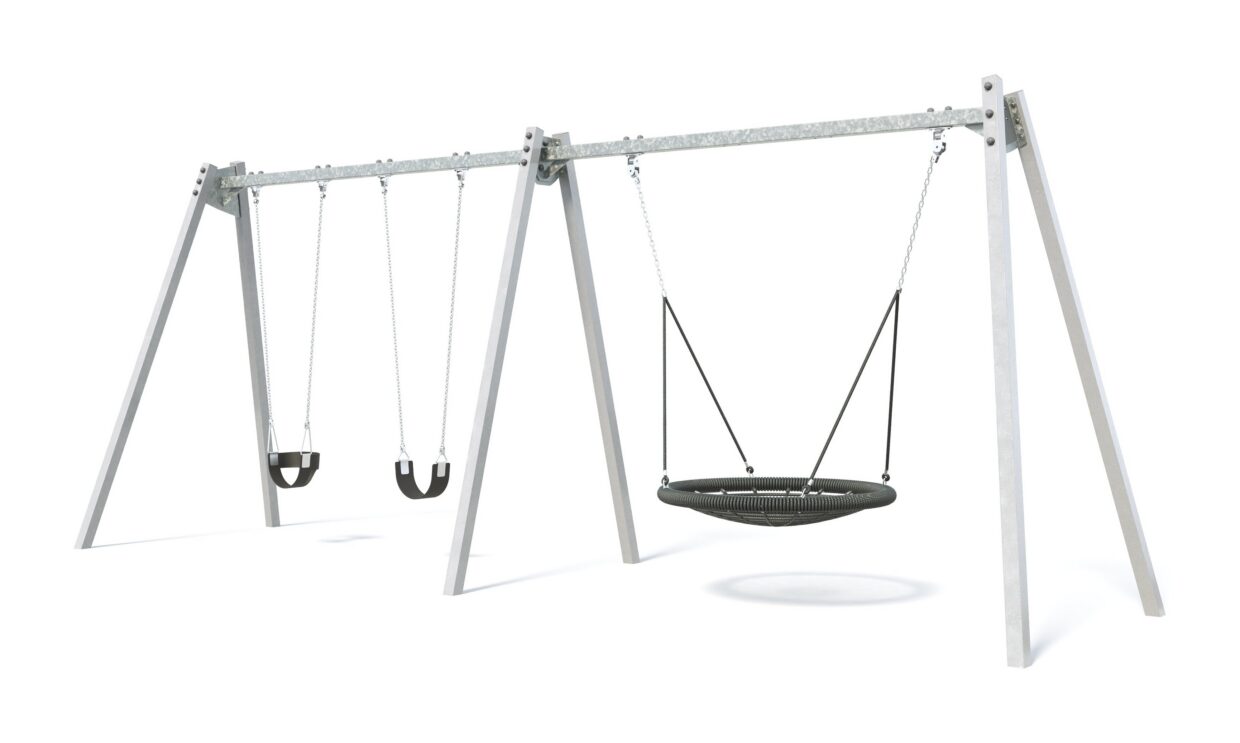 Capital Double Bay Swing, Nest Seat in Sail Away colour scheme.