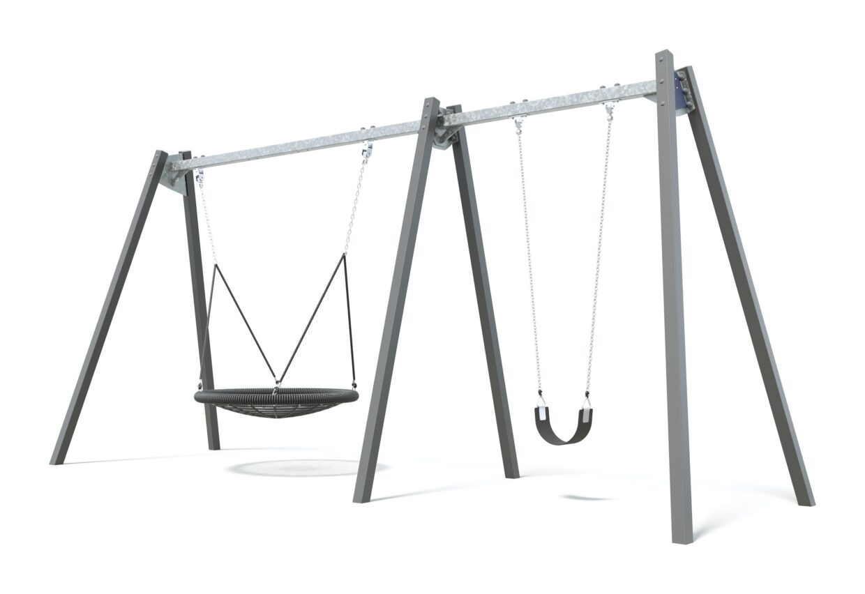 Capital Double Bay Junior Swing, Nest Seat in Billabong Creek colour scheme.