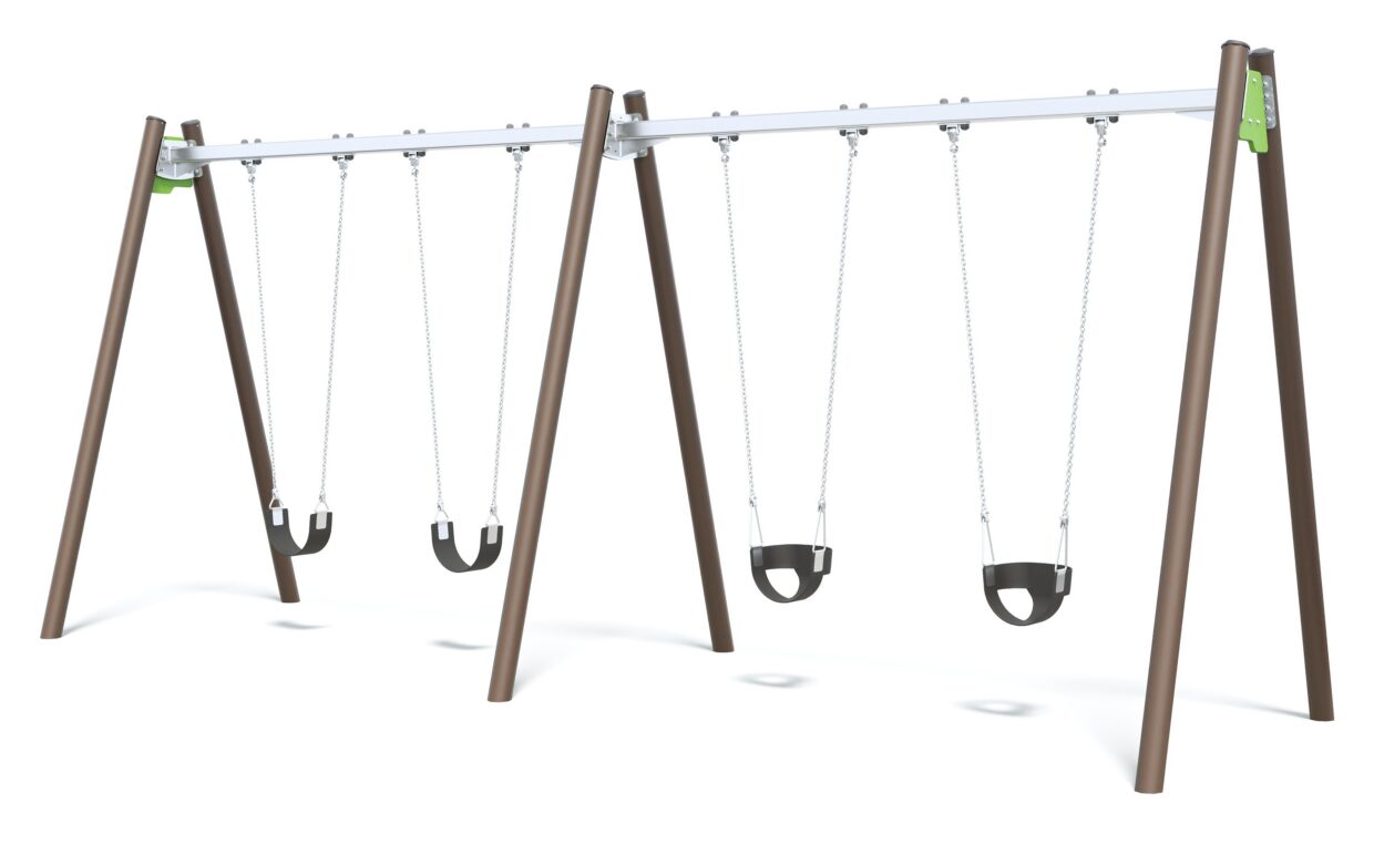 Connect Double Bay Swing in Treefern Gully colour scheme.