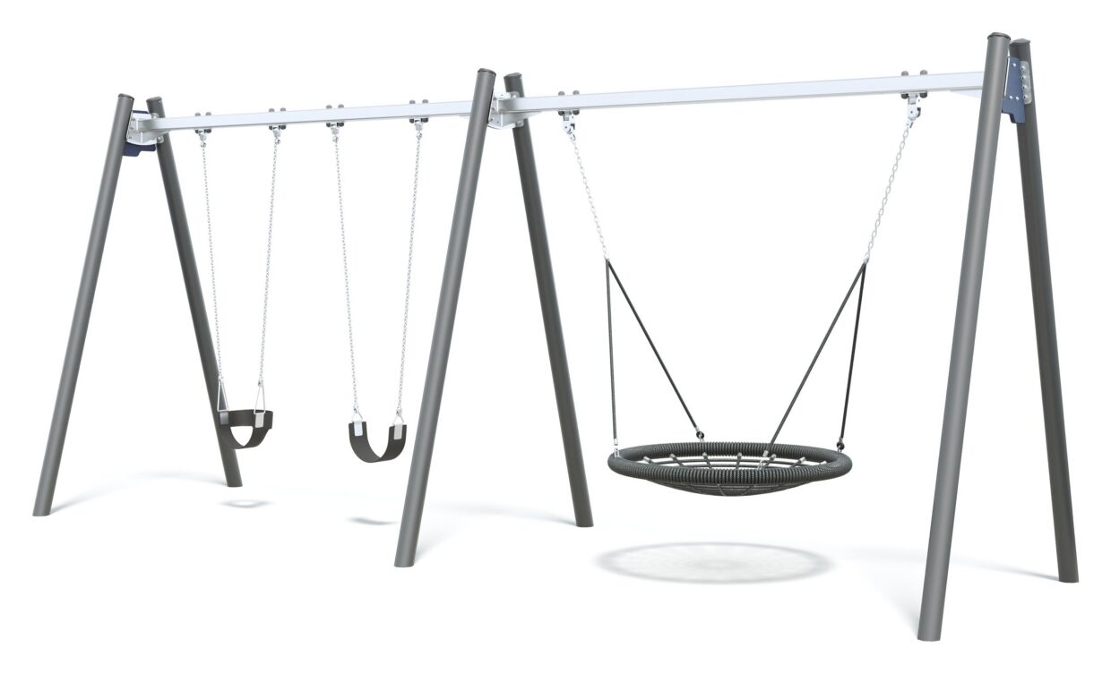 Connect Double Bay Swing, Nest Seat in Billabong Creek colour scheme.