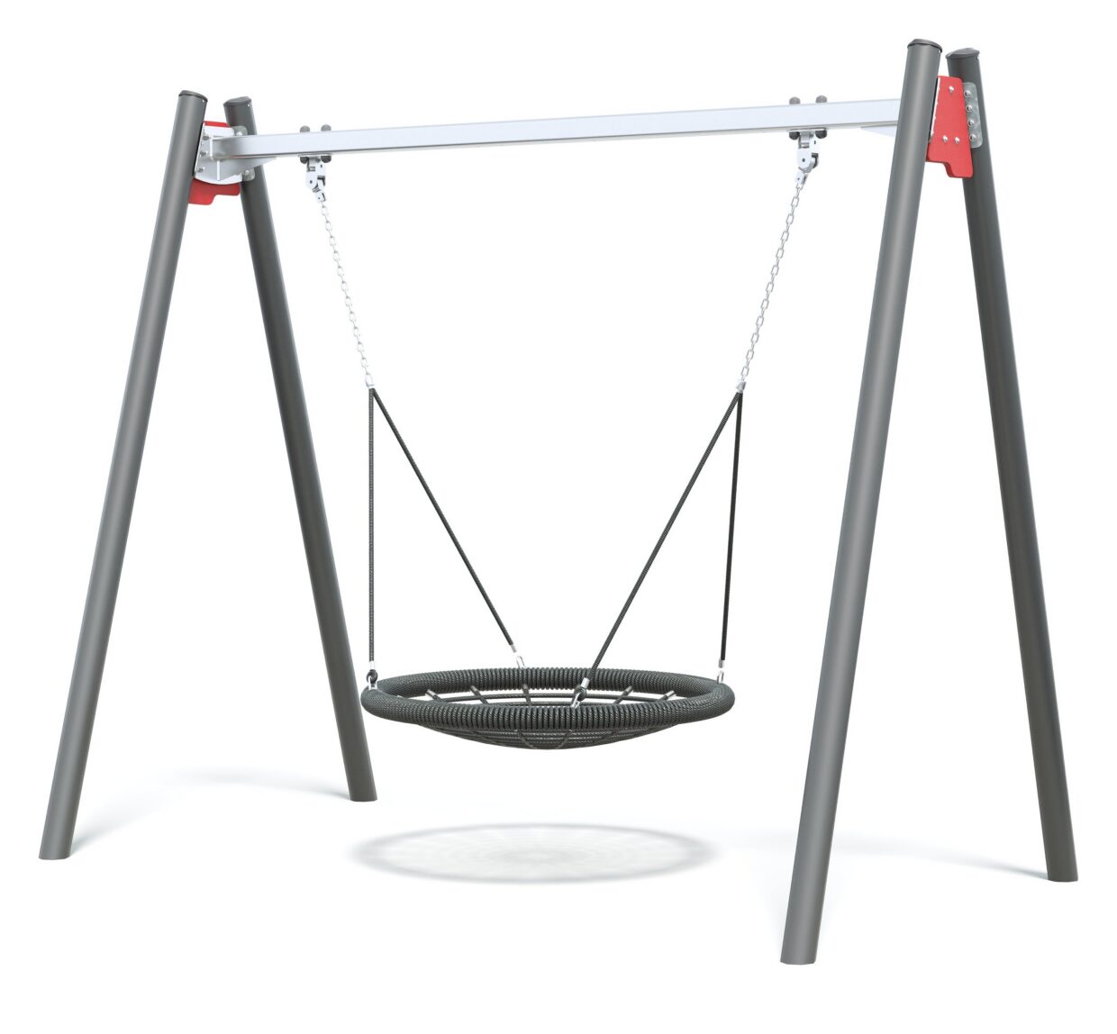 Connect Single Bay Swing, Nest Seat in City Lights colour scheme.